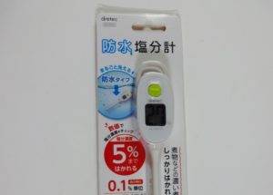 ドリテックの塩分計レビュー