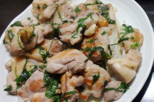 低糖質の鶏肉料理