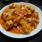 鶏のトマトクリーム煮