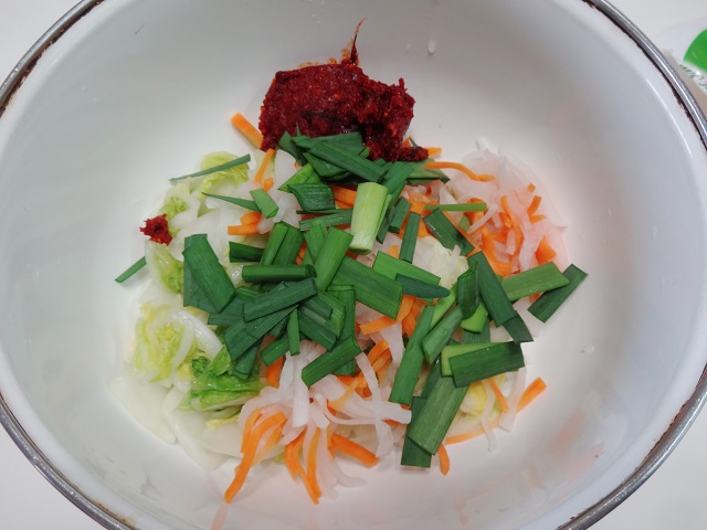 白菜キムチの作り方4