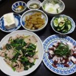 糖質オフの豚肉献立