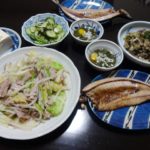 野菜炒めの献立