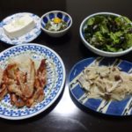 鶏セセリと鱈の献立例