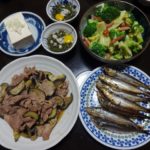 豚の生姜焼きの献立